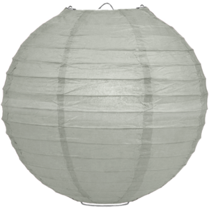 Lampion Taubengrau 75cm Lampion Taubengrau 75cm