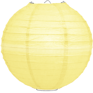 Lampion Hellgelb 75cm Lampion Hellgelb 75cm
