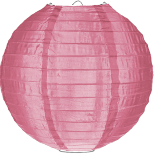 Nylonlampion altrosa 80cm