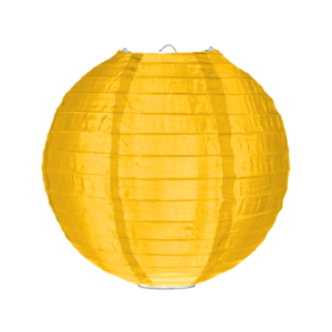 Nylonlampion Maisgelb 35cm