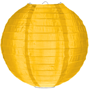 Nylonlampion Maisgelb 80cm