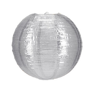 Nylonlampion Silber 35 cm Nylonlampion Silber 35 cm