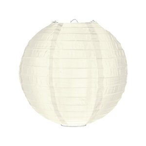 Nylonlampion elfenbein 35 cm