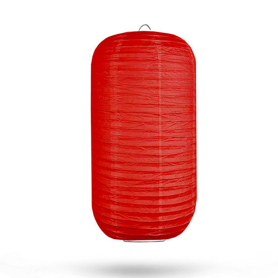 China Lampion 30 cm rot oder Glückszeichen Staffelpreise aus Kunststoff